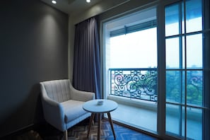 Deluxe Room | View from room - Q Saina Aarokan Heights (Puri)