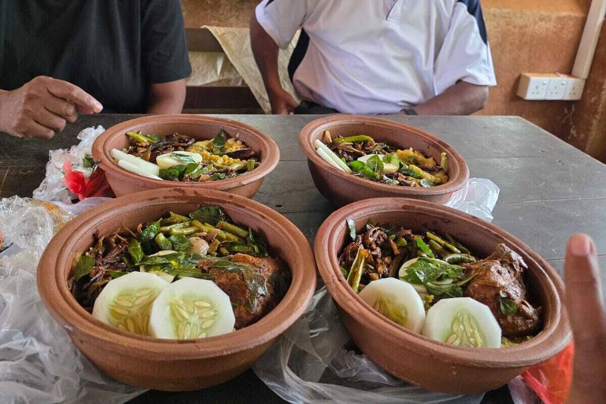 Doppelzimmer, Gartenblick | Essbereich im Zimmer