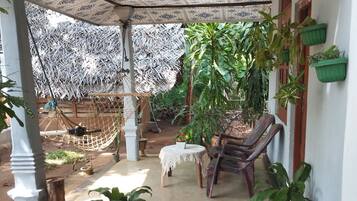 Fassade der Unterkunft