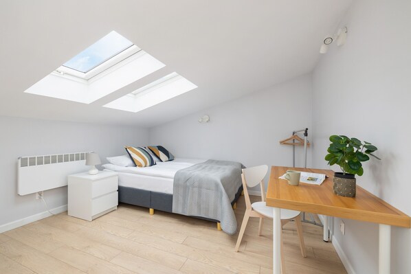 2 dormitorios y ropa de cama