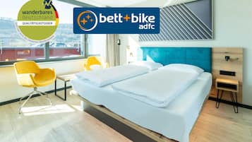 Premium-Doppelzimmer, Nichtraucher, Kochnische | 1 Schlafzimmer, Verdunkelungsvorhänge, schallisolierte Zimmer