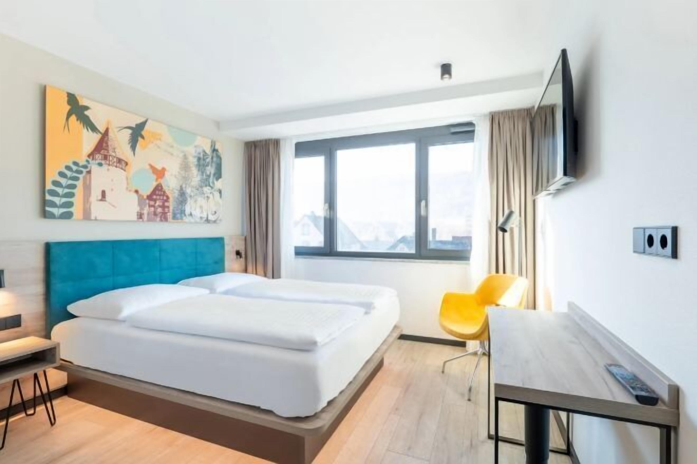 Rideaux occultants, chambres insonorisées, Wi-Fi gratuit, draps fournis