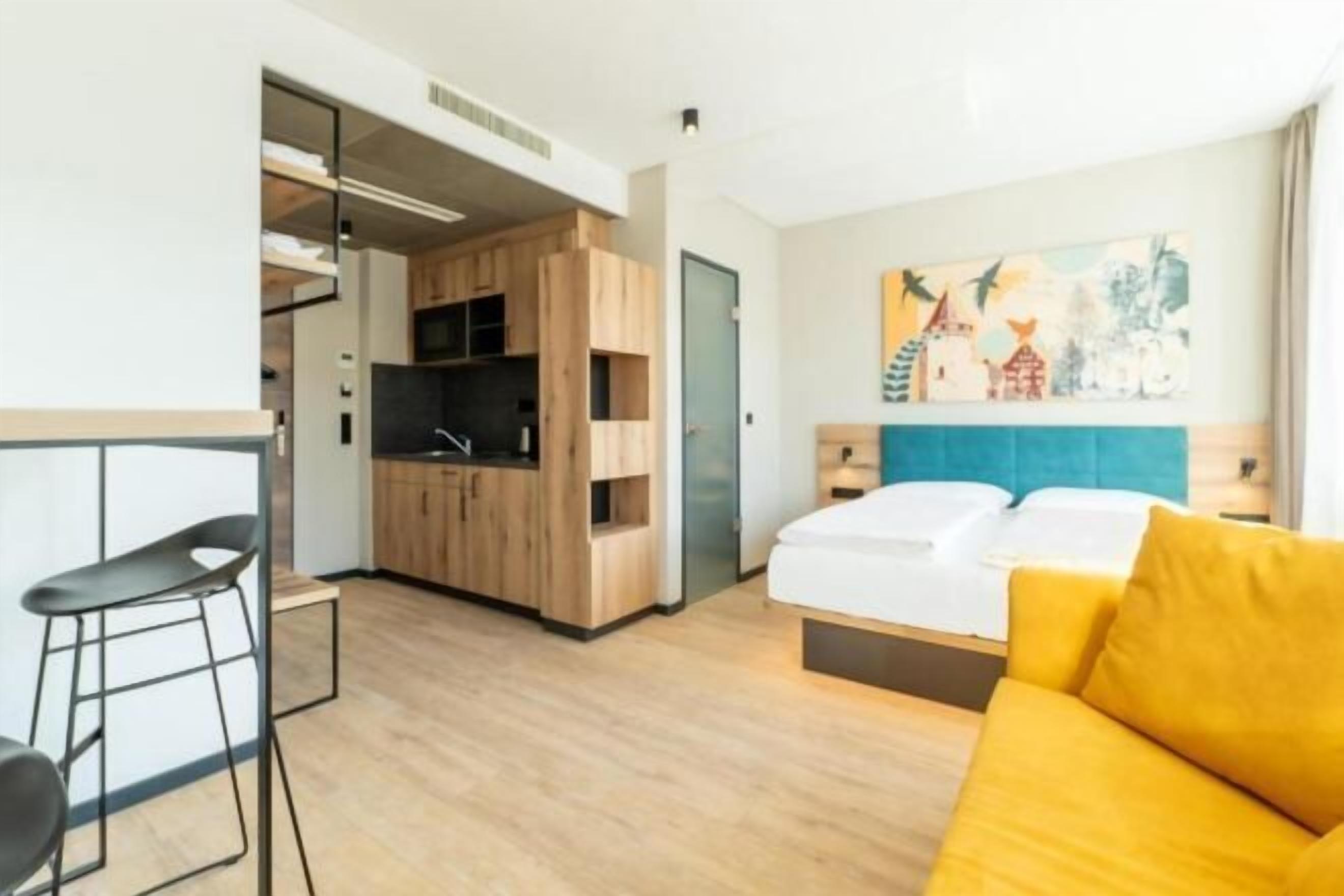 Rideaux occultants, chambres insonorisées, Wi-Fi gratuit, draps fournis