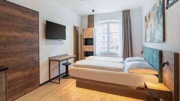 Cortinas blackout, sistema de insonorización y wifi gratis
