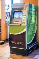 Cajero automático en la propiedad