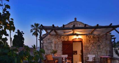 Apanemia Stone House in Crete