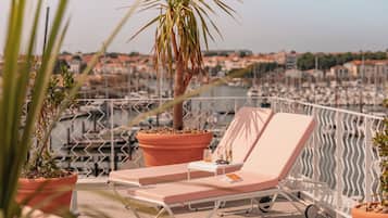Terrasse sur le toit