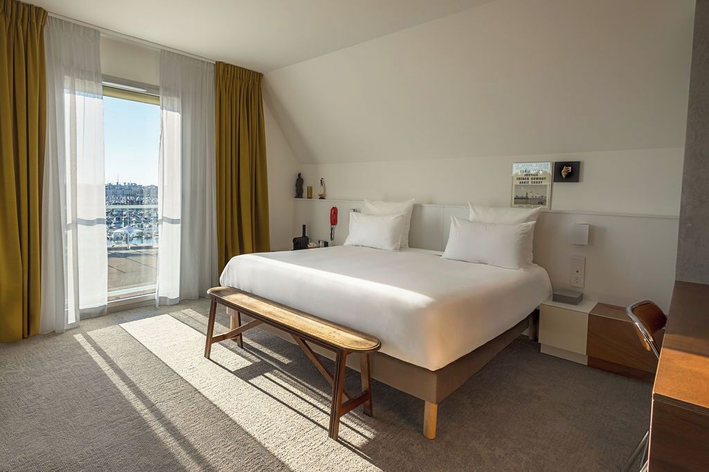 Suite, vue port | Vue de la chambre
