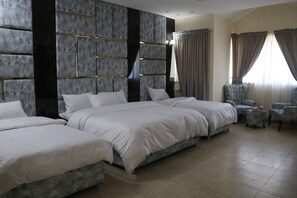 Familieværelse | 1 soveværelse, pengeskab på værelset, lydisolering, gratis Wi-Fi