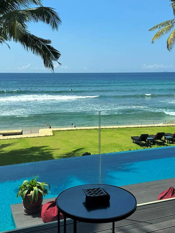 Deluxe Double Room, Balcony, Ocean View | 1 bedroom, premium bedding, free minibar, in-room safe