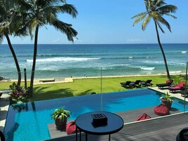Deluxe Double Room, Balcony, Ocean View | Premium bedding, free minibar, in-room safe, individually decorated