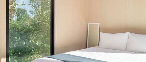 1 habitación y ropa de cama