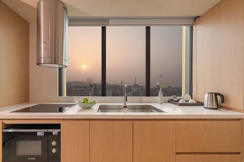 Panoramic Penthouse | Private kitchen
