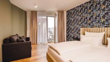 Apartamento luxo | 1 quarto, roupas de cama antialérgicas, cofres nos quartos