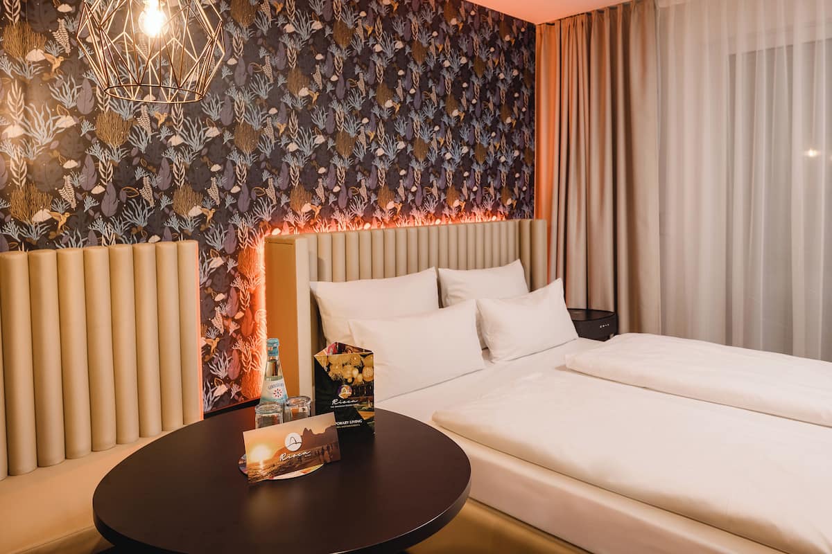 1 habitación y ropa de cama hipoalergénica
