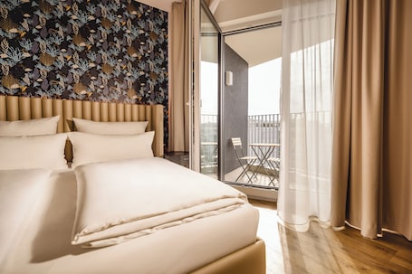 1 habitación y ropa de cama hipoalergénica