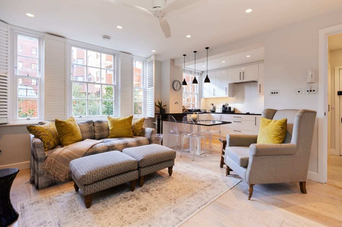 Appartement (1 Bedroom) | Coin séjour