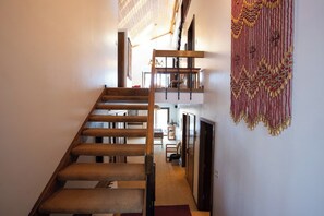 Interior - A Spacious Vacation Home in a Wooded Setting With A Brick Fireplace (Bessemer)