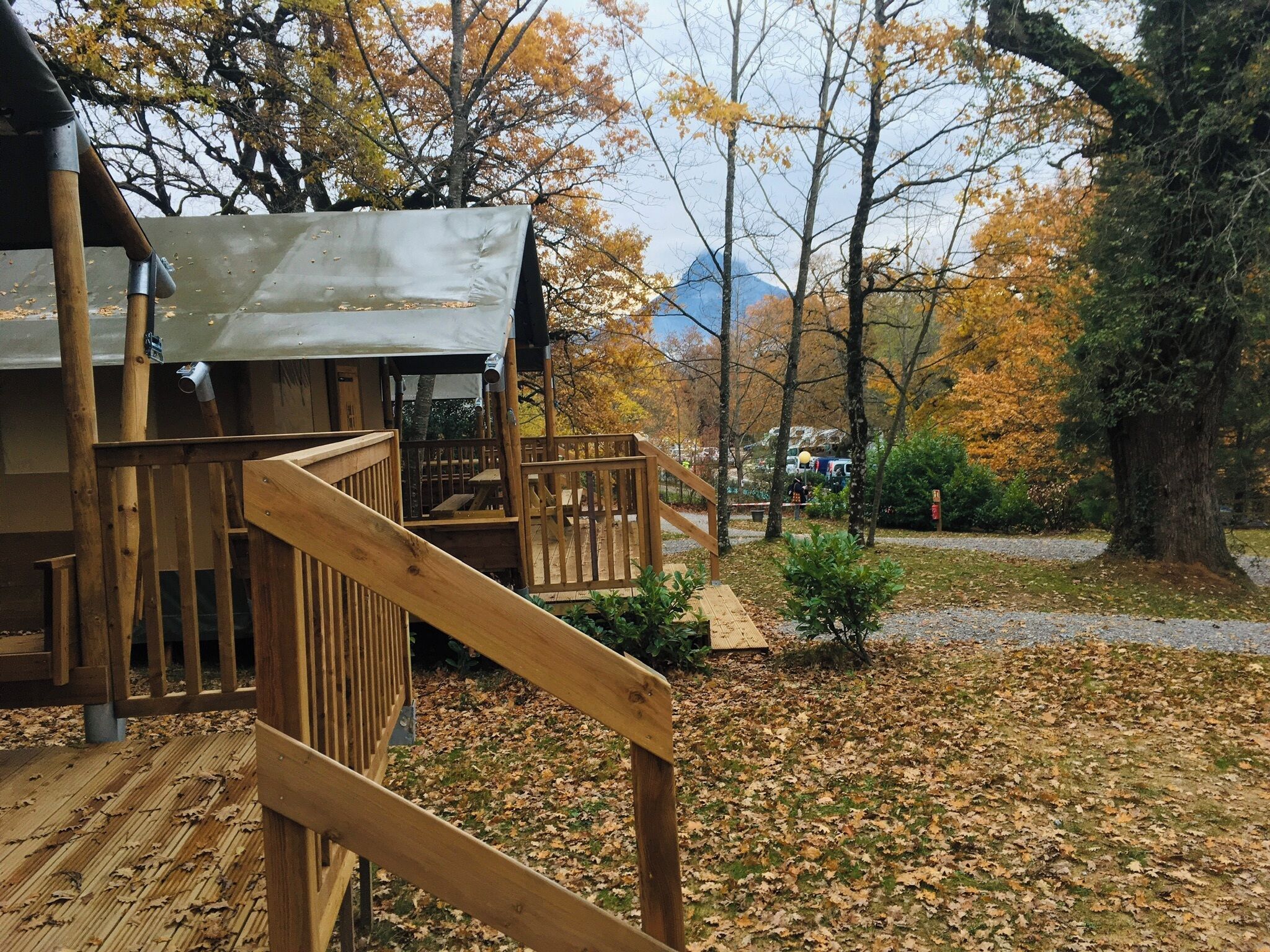 Majoituspaikan julkisivu