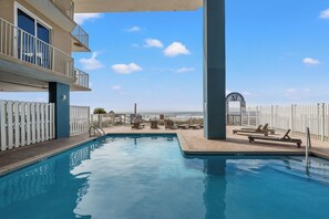 Pool - Grandview Oasis! 3BR 2BA Sleeps 9! Gulf-front Tranquility Beckons! (Panama City Beach)
