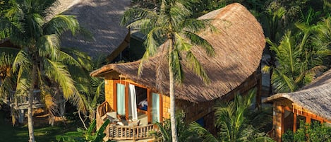 Habitación de diseño doble (Signature Bungalow) | 1 dormitorio, ropa de cama de alta calidad, minibar y caja fuerte