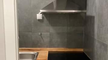 Apartemen Keluarga, pemandangan sungai | Dapur pribadi