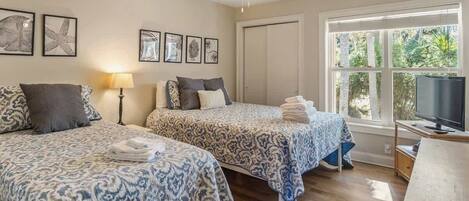 4 chambres, accĂšs au Wi-Fi (inclus), literie fournie