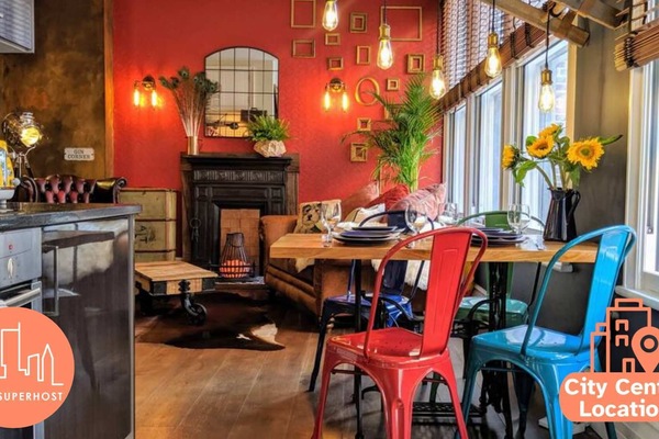 Relax with family and friends in our super stylish living space