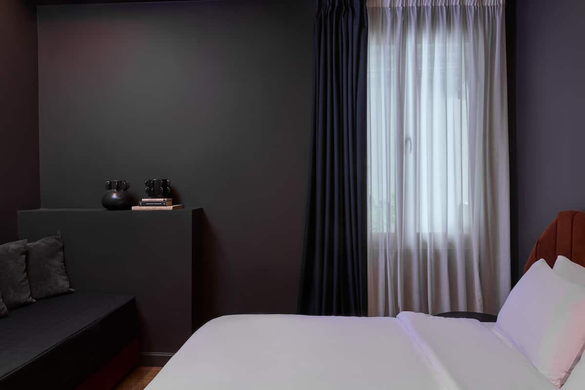 Icon Premium Suite | 1 slaapkamer, hypoallergeen beddengoed, een minibar