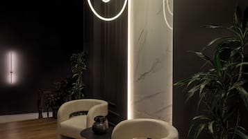 Sala de estar en el lobby