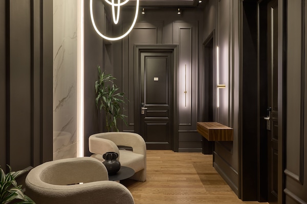 Sala de estar en el lobby