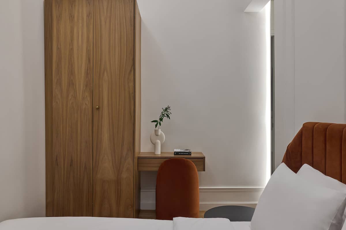 1 slaapkamer, hypoallergeen beddengoed, een minibar