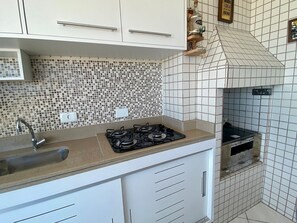 Private kitchen - Residencial Las Brisas (Praia Grande)