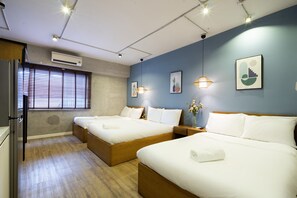 Leilighet – design | 1 soverom, blendingsgardiner, lydisolert og strykejern/-brett