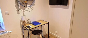 35m² air-conditioned apartment for 2 travelers with a completely private entrance.