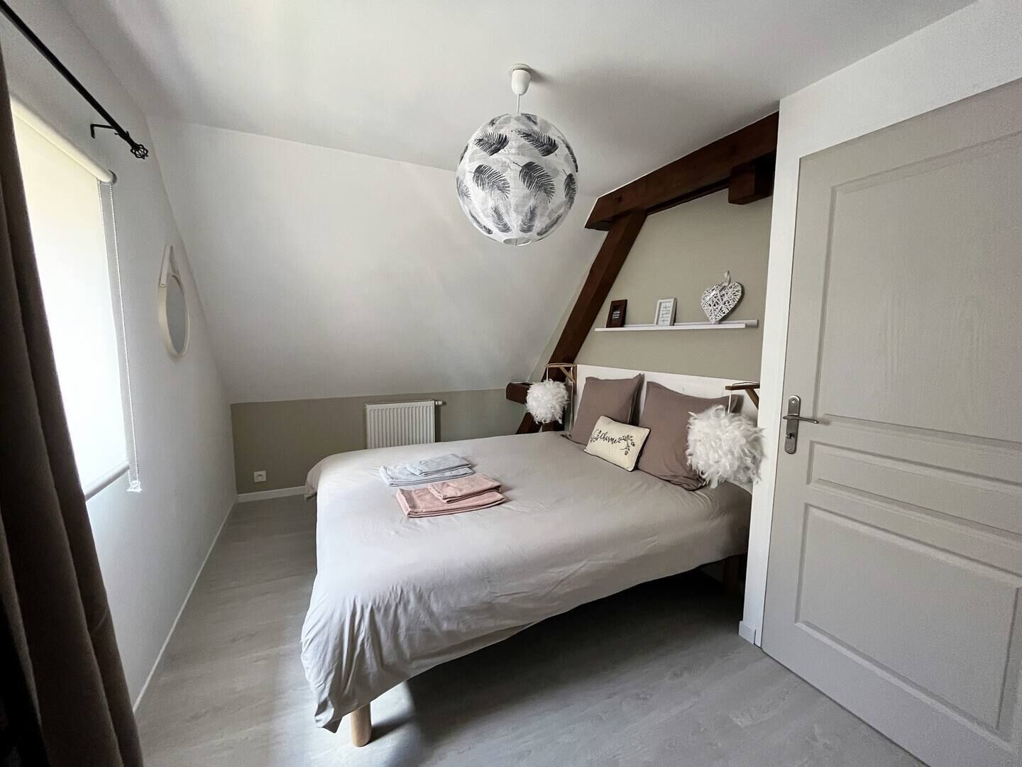 2 bedrooms, iron/ironing board, travel crib, free WiFi