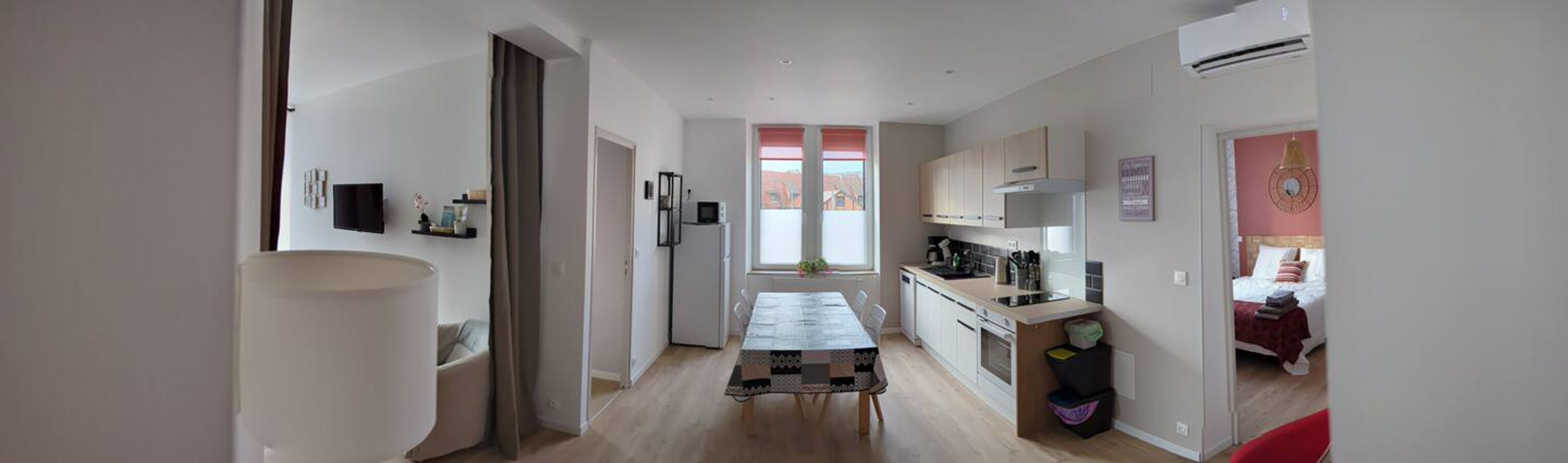 2 bedrooms, iron/ironing board, travel crib, free WiFi