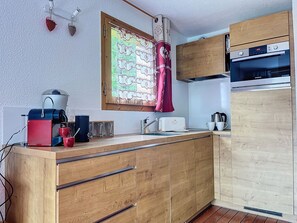 Fridge, microwave, dishwasher, toaster