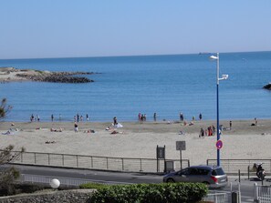 On the beach