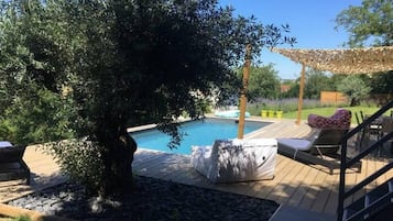 Beheizter Pool