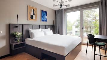 Suite Deluxe | Ropa de cama de alta calidad y caja fuerte