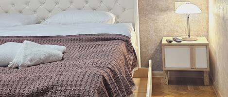 1 chambre, literie de qualité supérieure, matelas mémoire de forme