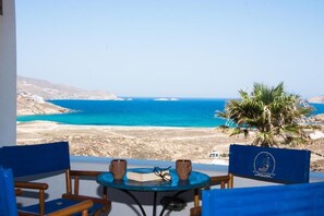 Balcony view - Mykonian Luxury Villa Victoria with Pool (Mykonos)