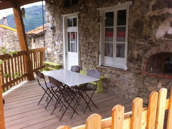 Restauration en plein air