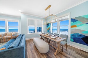 Dining - "Shore Thing" Brand New Beachfront Rental Home in Panama City Beach - Perfect for Group Getaway! (Panama City)