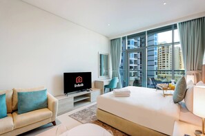 In-room safe, iron/ironing board, free WiFi, bed sheets