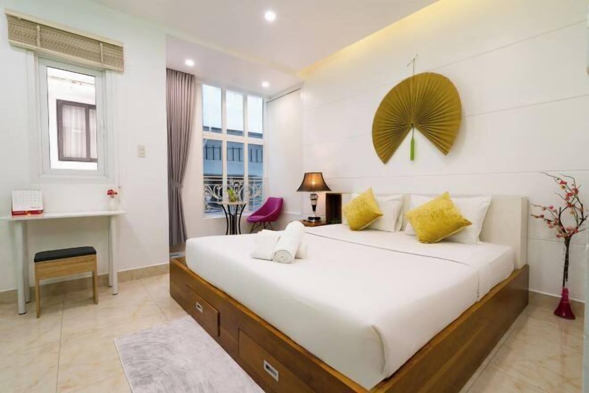 Bộ đồ giường kháng dị ứng, nệm cao su hoạt tính (memory foam) 