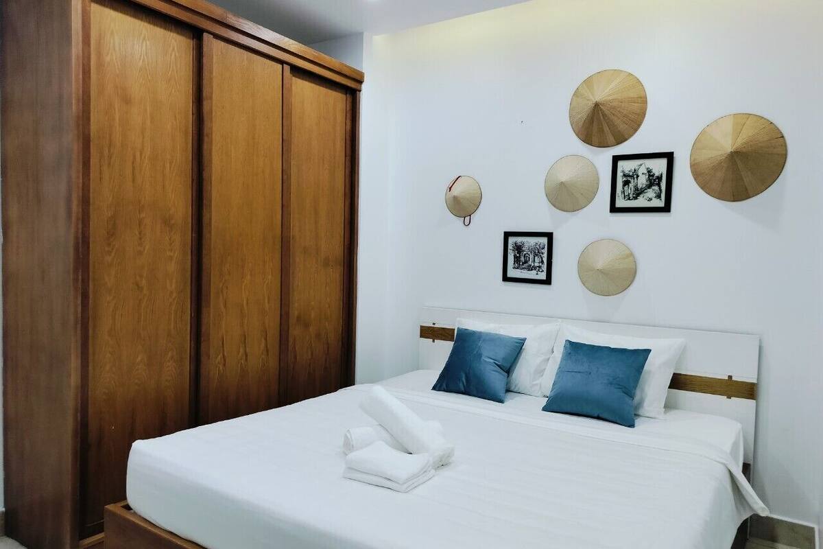 Phòng Superior | Bộ đồ giường kháng dị ứng, nệm cao su hoạt tính (memory foam) 