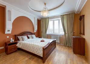 Familie appartement | 2 slaapkamers, individueel gedecoreerd, individueel gemeubileerd