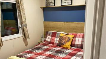 Nhà gỗ | 2 phòng ngủ, bộ trải giường